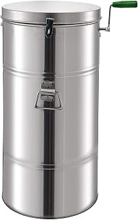VEVOR Manual Honey Extractor 2 Frame Bee Extractor Stainless Steel Honeycomb Spinner Crank Beekeeping Equipment