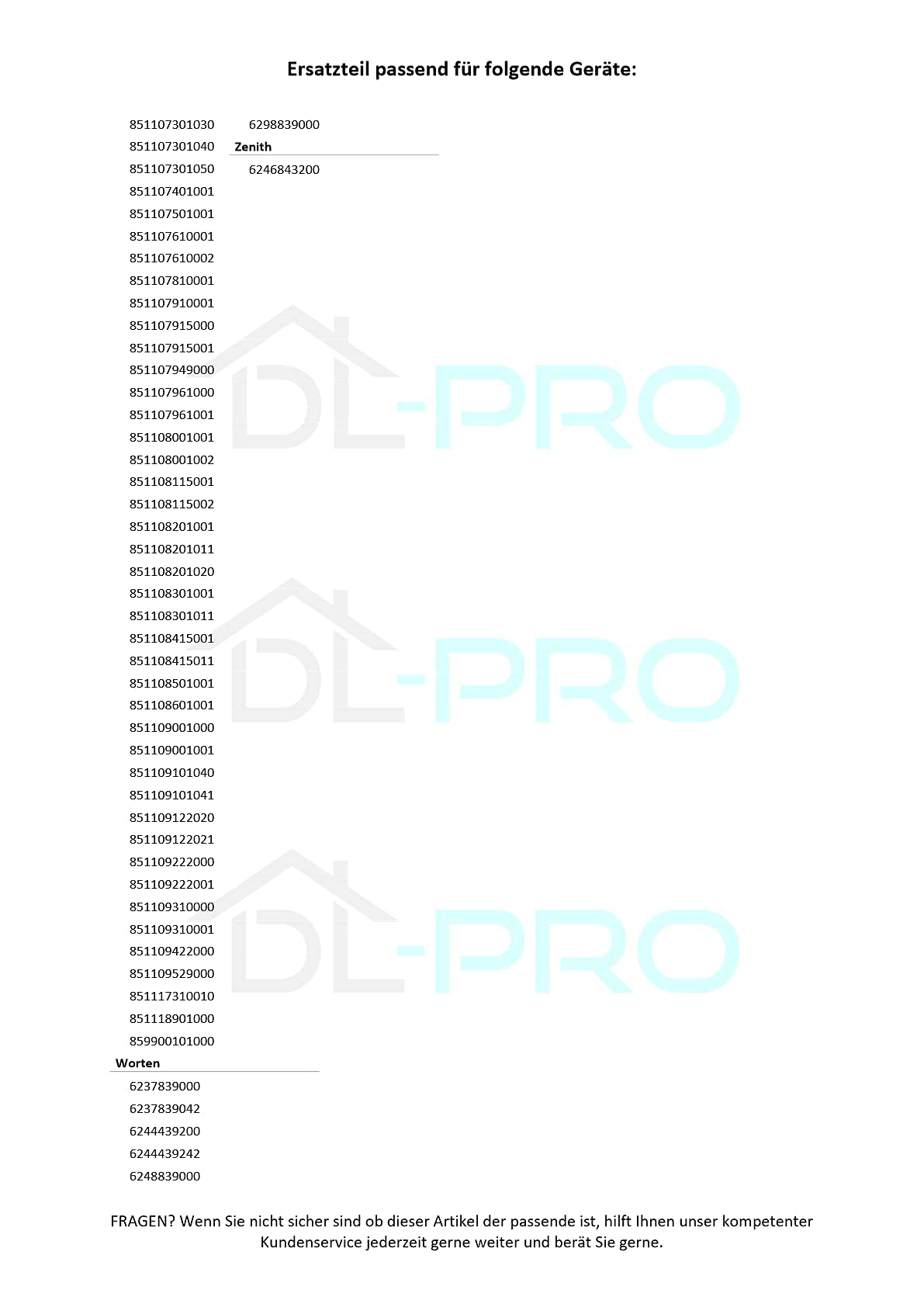 DL-pro Ogranicznik szyny jezdnej z tyłu do Beko 1880580400 Whirlpool 481246279981 zaślepki do kosza na naczynia, zmywarki (2 sztuki)