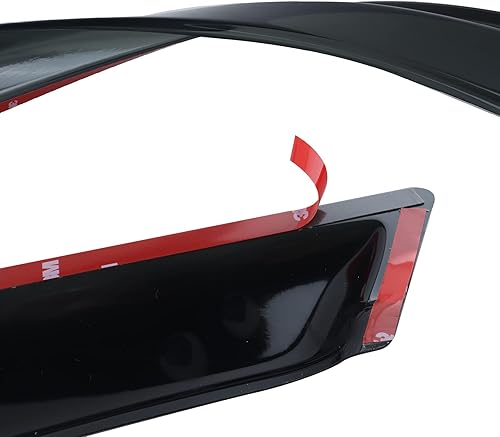 Miniatura 2 de Viseras de ventana con cinta adhesiva de 4 piezas para Chevy Cruze 2011-2015 todos los modelos de protección de lluvia y sol humo 94611