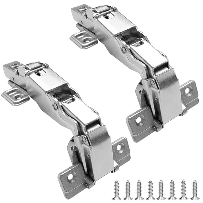Buy ManLee 2Pcs 165 Degree Hinges Soft Close Kitchen Cupboard