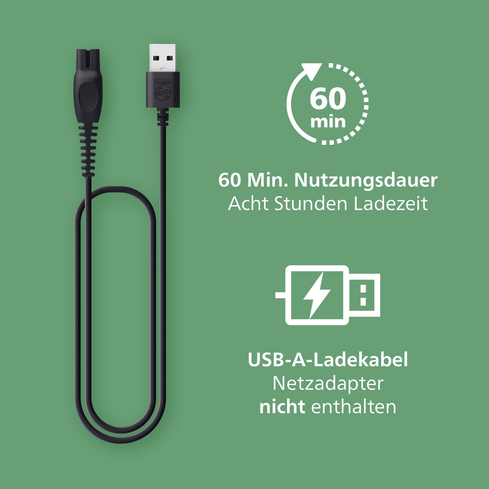 Philips Multigroom 3000er-Serie All-in-One 7-teiliger Trimmer: Rasierer und Haarschneider für Gesicht und Kopf, selbstschärfende hautfreundliche Klingen, zehn Längeneinstellungen, Modell MG3930/15