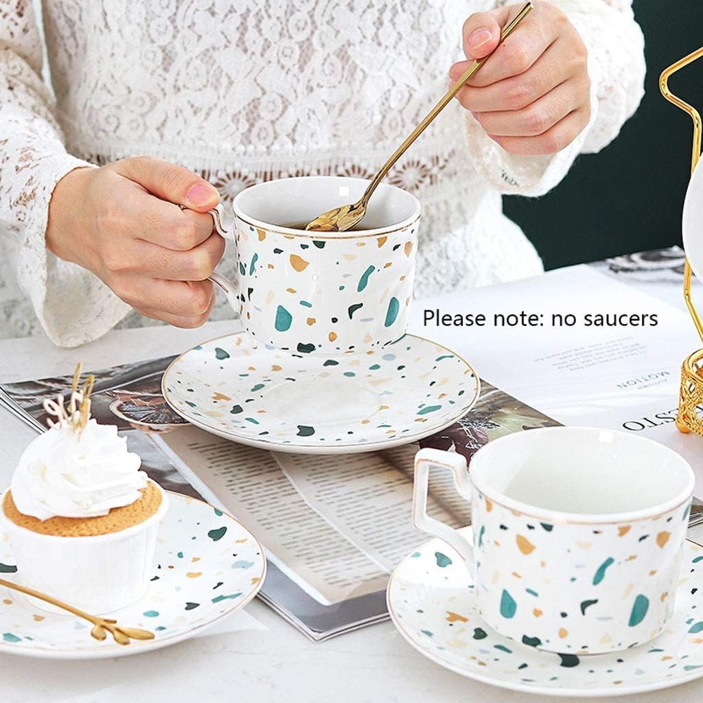 ティーセット ティーカップ 北欧 セラミック ティーセット トレイ付き