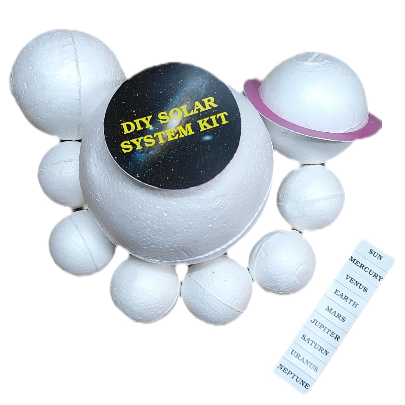 DIY Solar System kit 9 Balls (Sun + 8 Planets) Paint Yourself (B0D4VTML3B) Amazon Price History, Amazon Price Tracker