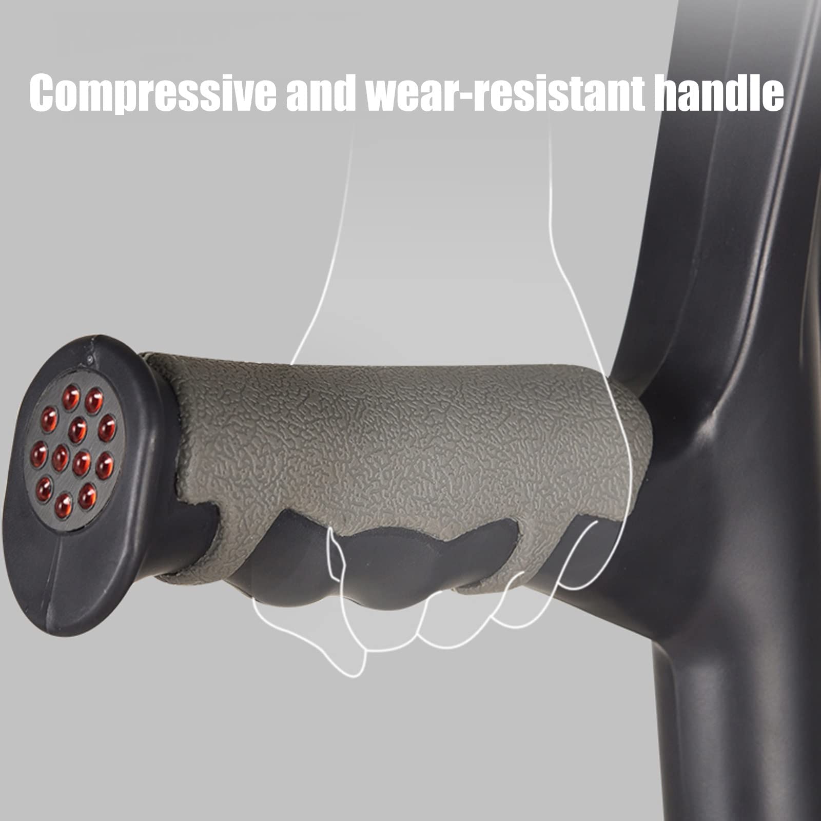 Muleta plegable de aluminio para antebrazo, altura ajustable para adultos y niños, diseño ligero y duradero