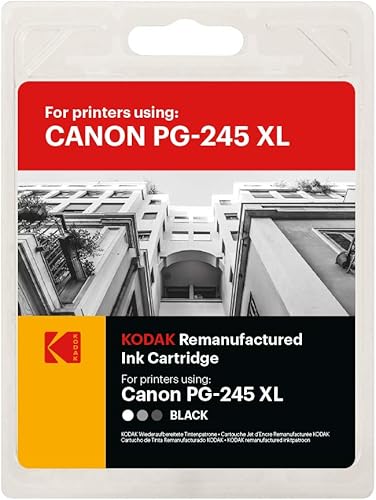 KODAK Cartucho de tinta de repuesto para Cannon PG-245XL negro