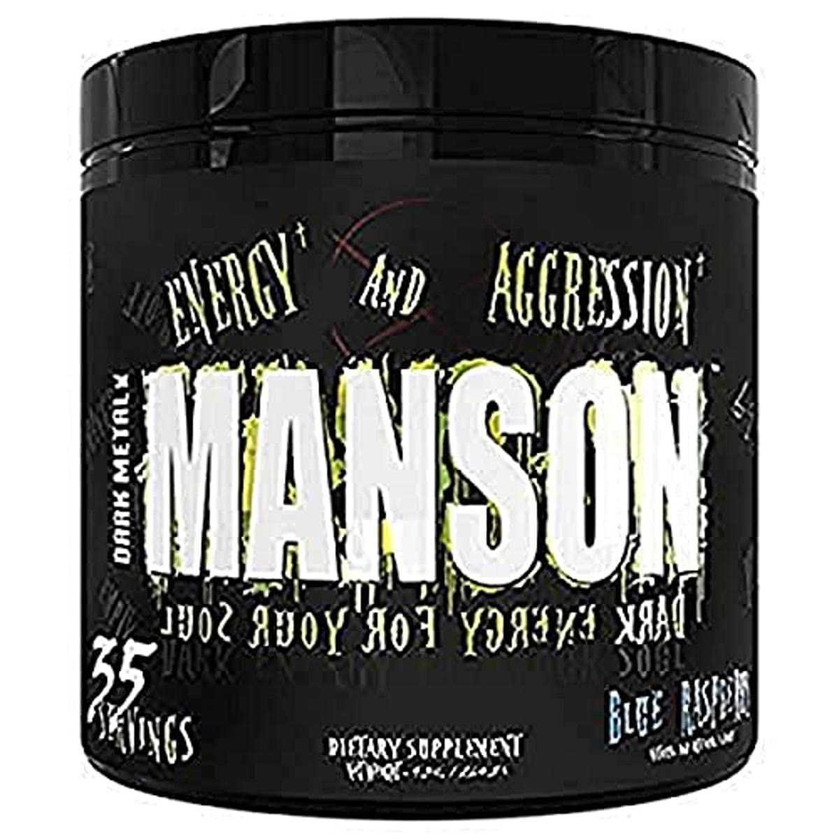Dark Metal Manson, Blue Raspberry, 0.75 Pound