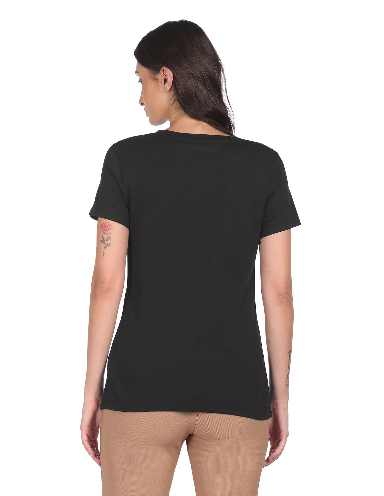 Calvin Klein Donna T-Shirt Maniche Corte Confezione da 2 Institutional Logo Tee Scollo Rotondo