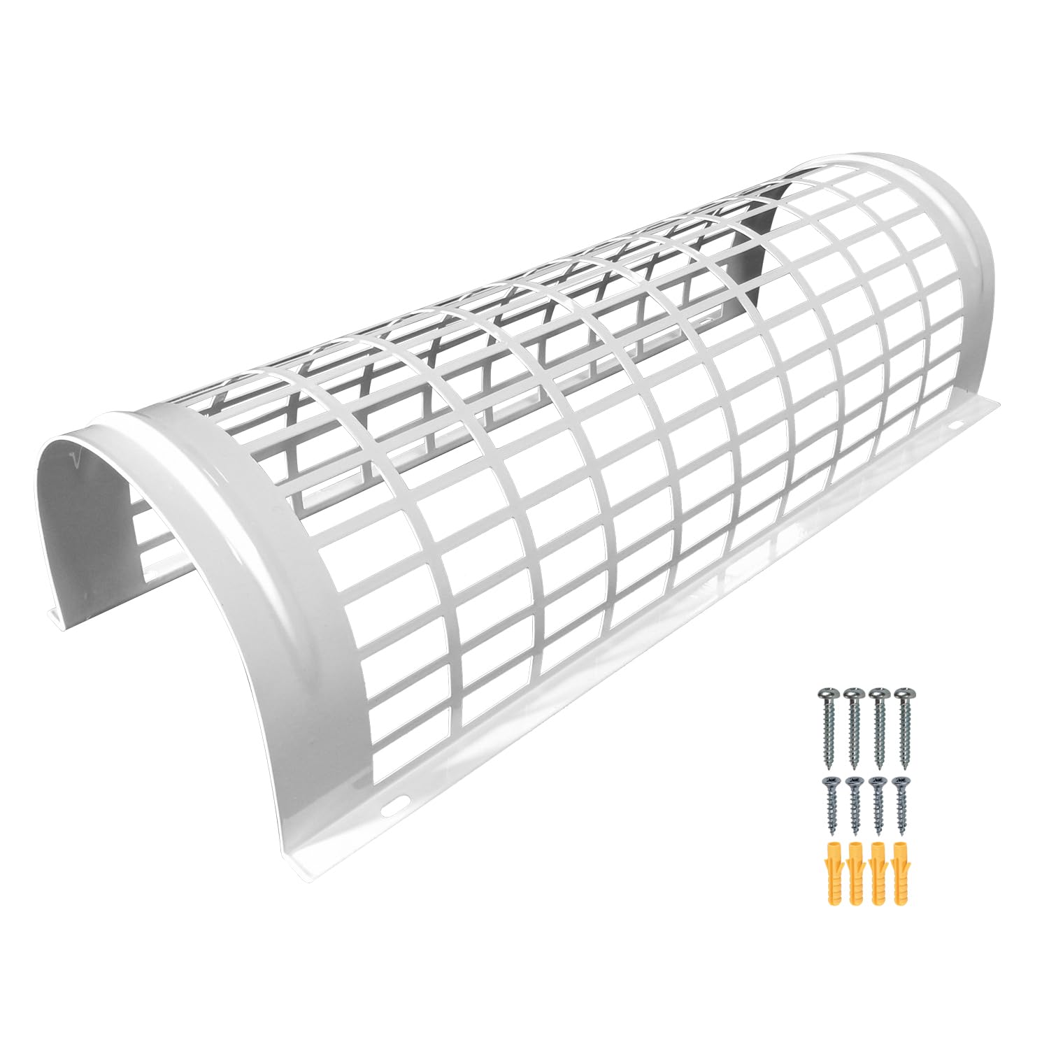 Elixir Gardens Metal Tube Heater Guards | 1, 1.3, 2, 2.3, 3 & 4 foot Sizes | Safety Guard (Supplied with Attachment Screws & Plugs) | Strong & Durable Powder Coated Steel | 1.3 ft