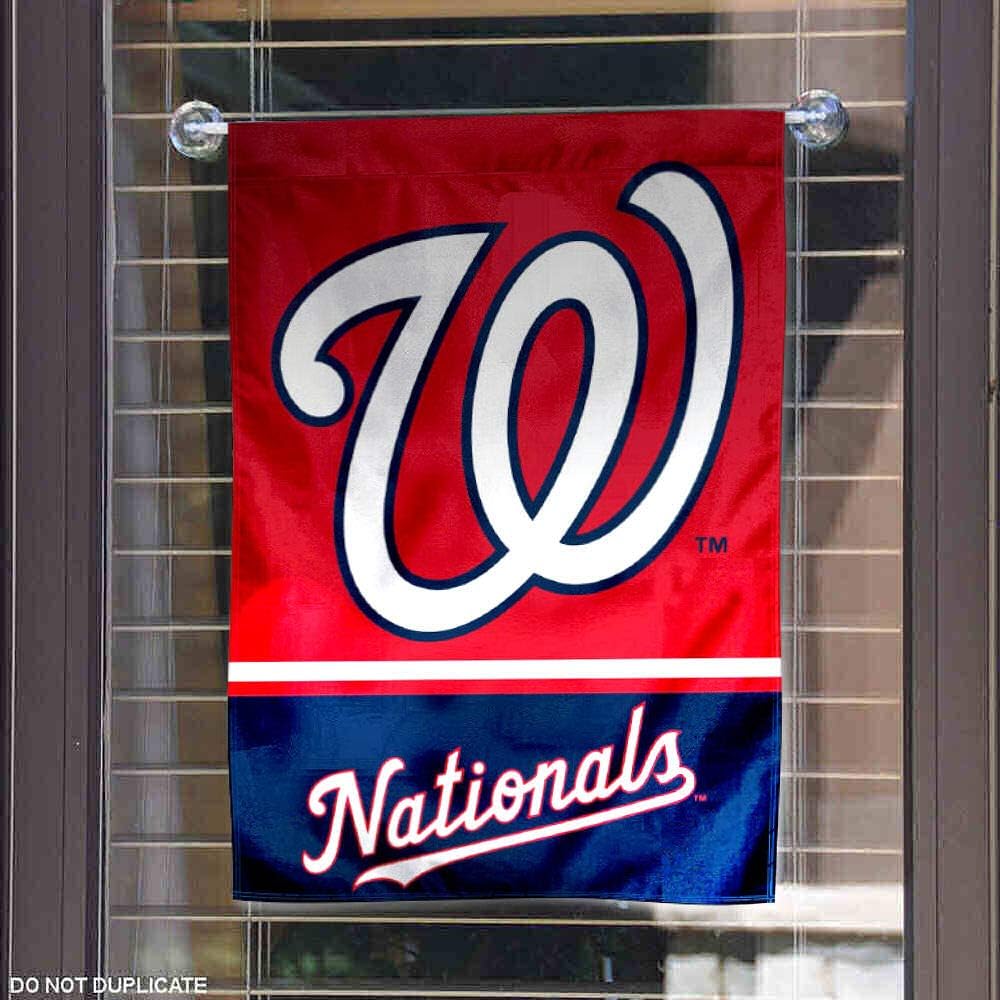 Washington Nationals Double Sided Garden Flag