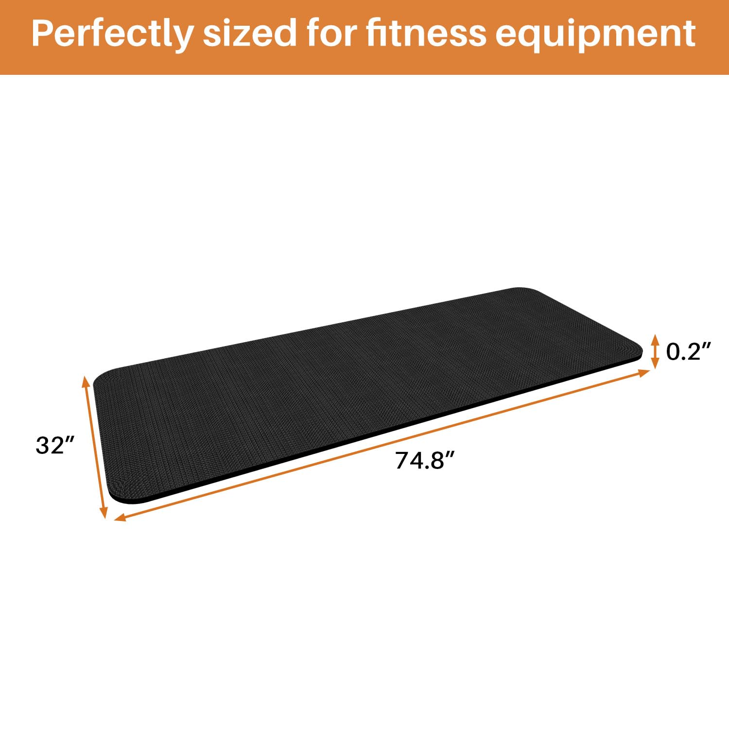 Tapete para caminadora para suelos de alfombra, tapete plegable para suelos de madera dura, para debajo de la bicicleta estática, tapete de equipo de ejercicio, reduce la absorción de golpes de ruido
