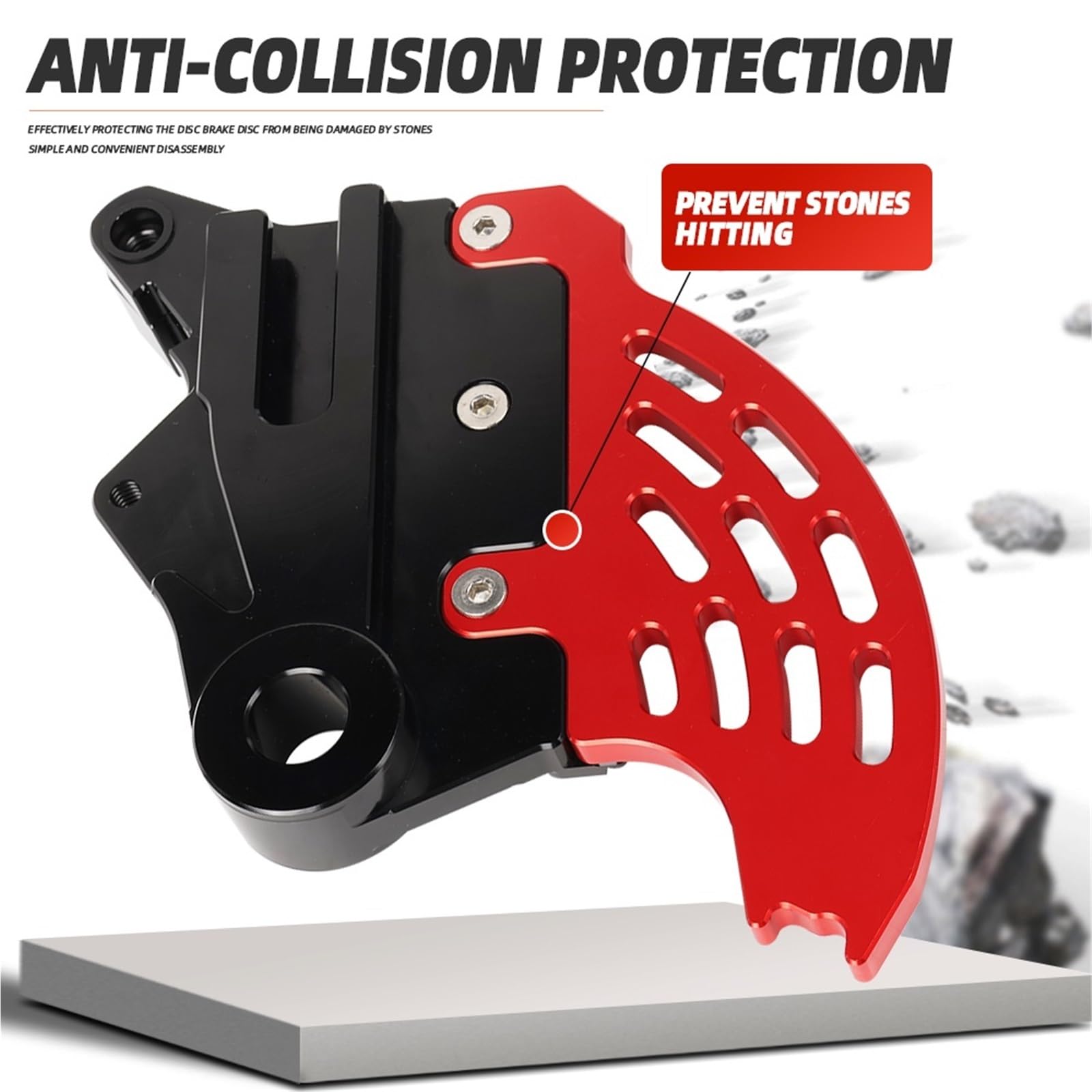 Bremssattel Abdeckungen Fit Für Beta 200RR 250RR 350RR 390 430 430 450 480 498 500 RR RS Motorrad Hinten Bremsscheibe Schutz schutz Abdeckung Scheibenbremsen Schutzabdeckungen(Blue)