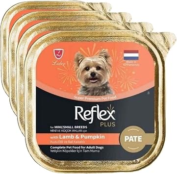 Reflex Plus Pate Kuzu Kabak Mini K k Irk Yeti kin K pek Mamas  85 Gr 4 paketi