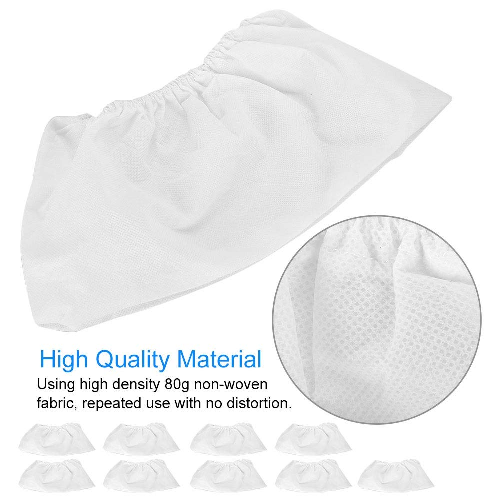 MAGT Sac Collecteur d'aspiration de Poussière pour Ongles, 10pcs Sac de Remplacement de Collecteur de Poussière de Non Tissé Nail Art pour Aspirateur