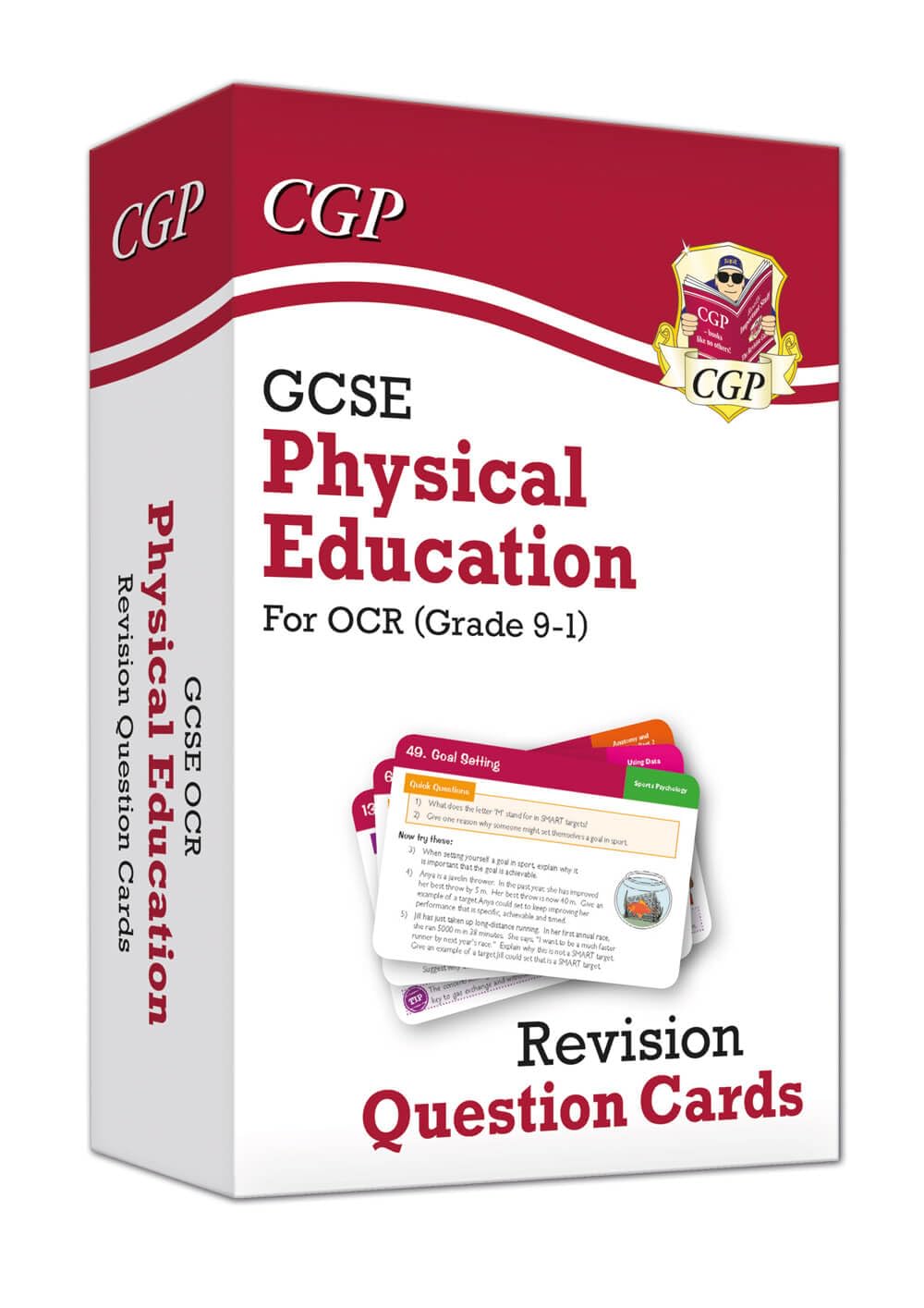 New Grade 9-1 GCSE Physical Education OCR Revision Question Cards: ideal revision for mocks and exams in 2021 and 2022 (CGP GCSE PE 9-1 Revision)