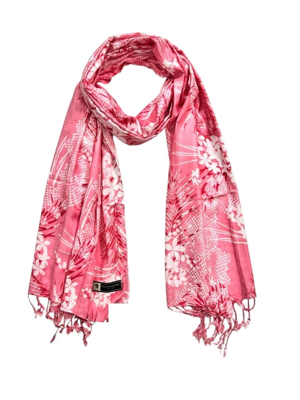 Women's Scarf Floral Printed Cotton Stoles Shawl Soft Lightweight Comfortable & Stylish head scarves for girls