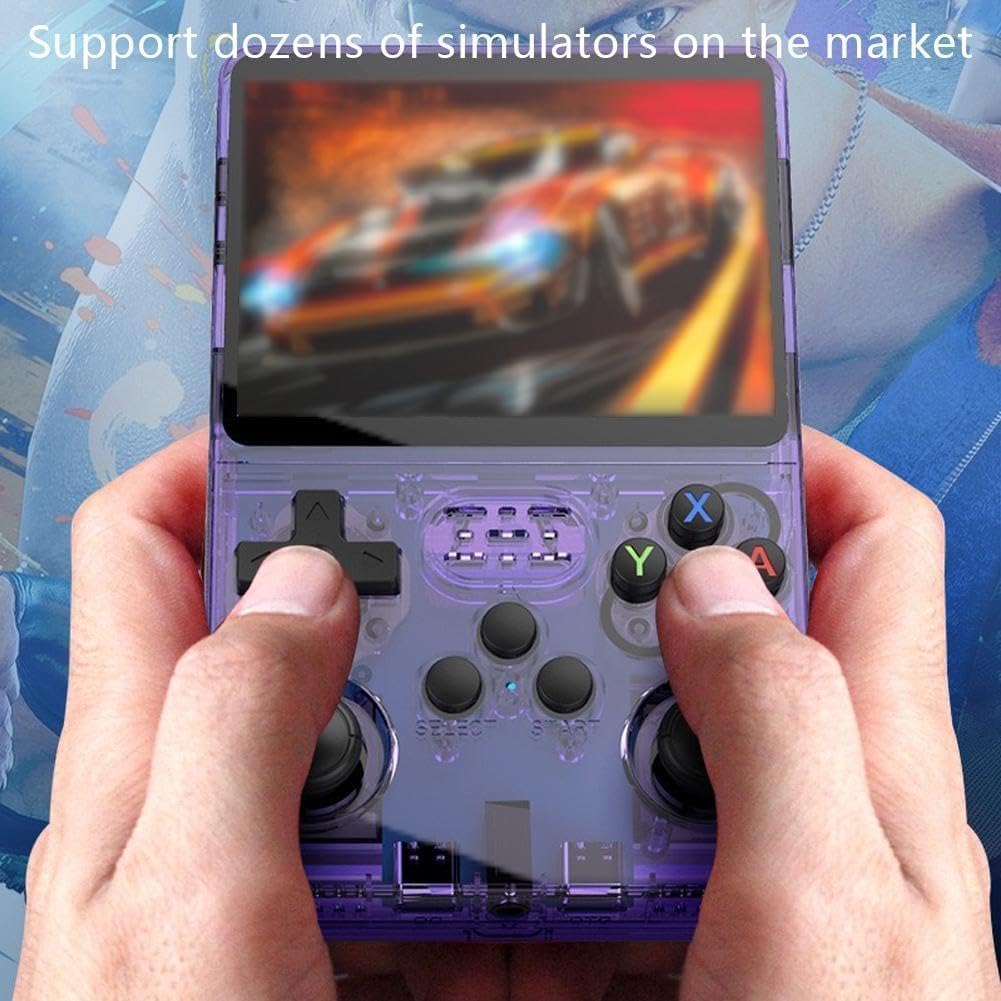 Keyboy Game Console R36S Retro Handheld Game Console with 64/128G Built-in 21000+ Classic Games - Image 2