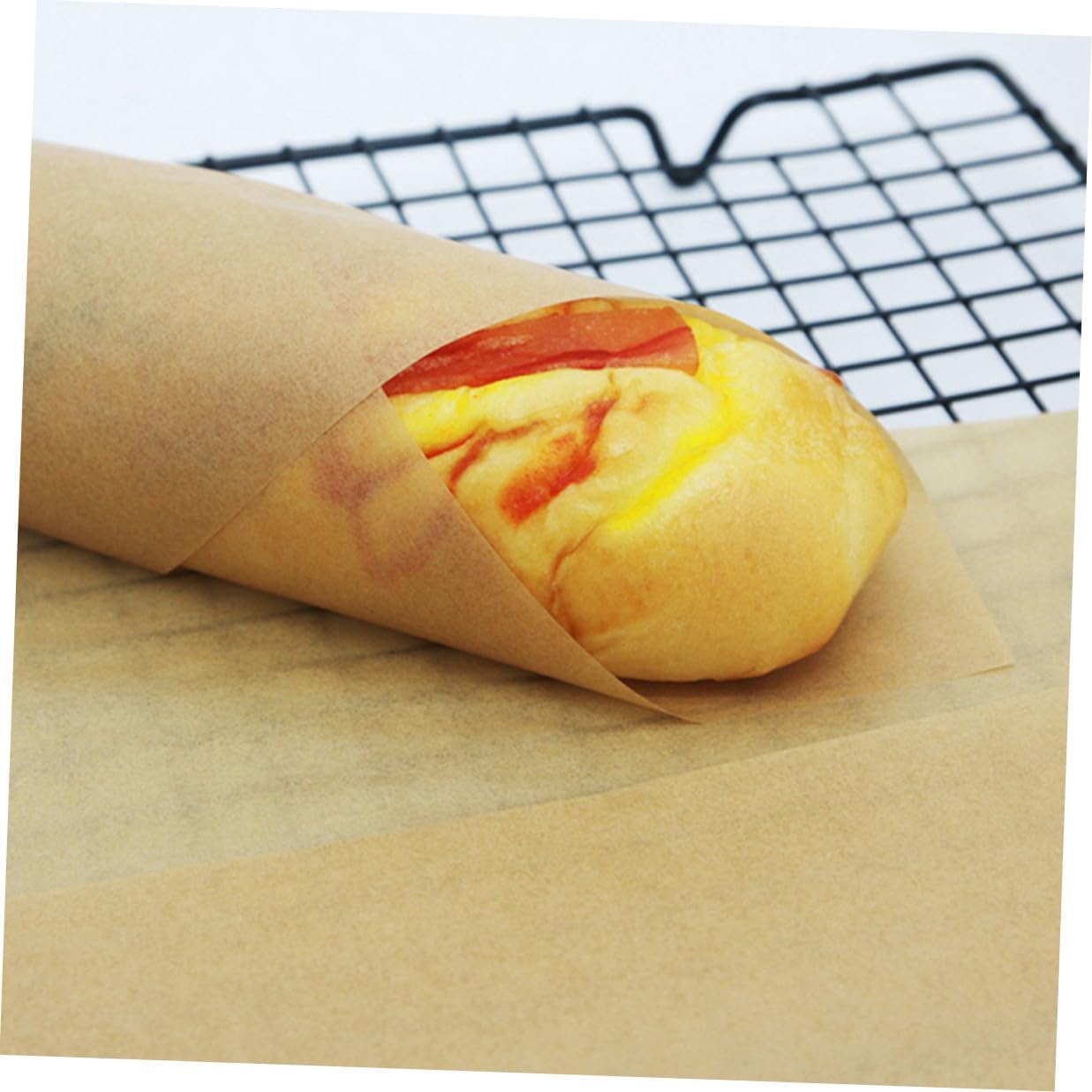 Unbleached Baking Paper Sheets 30x40cm Non-stick Parchment Paper for Kitchen Cooking and Baking 100pcs Box for Oven Grilling and Food Wrapping
