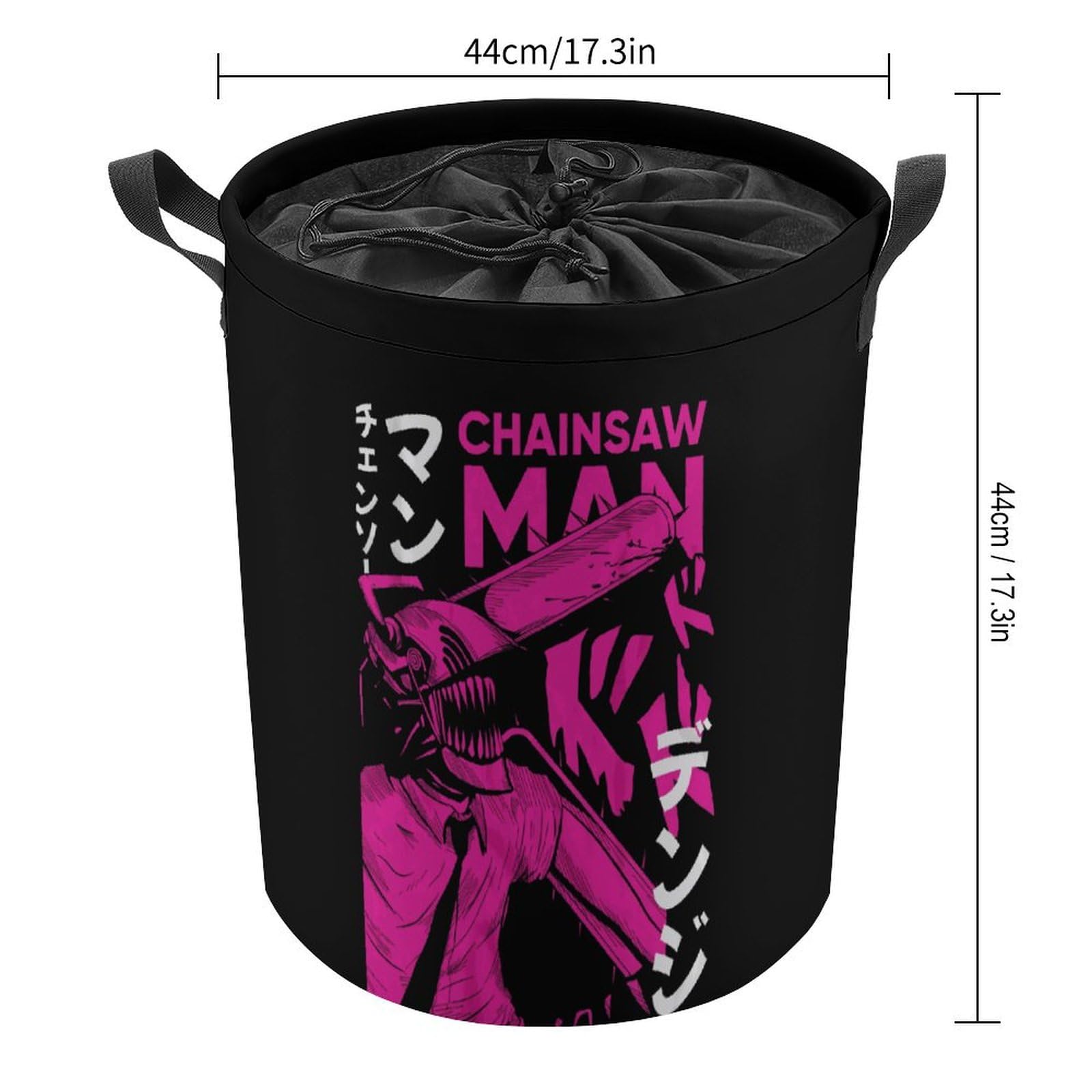 Amazon｜ランドリーバスケット チェンソーマン ポチタ 洗濯かご 収納