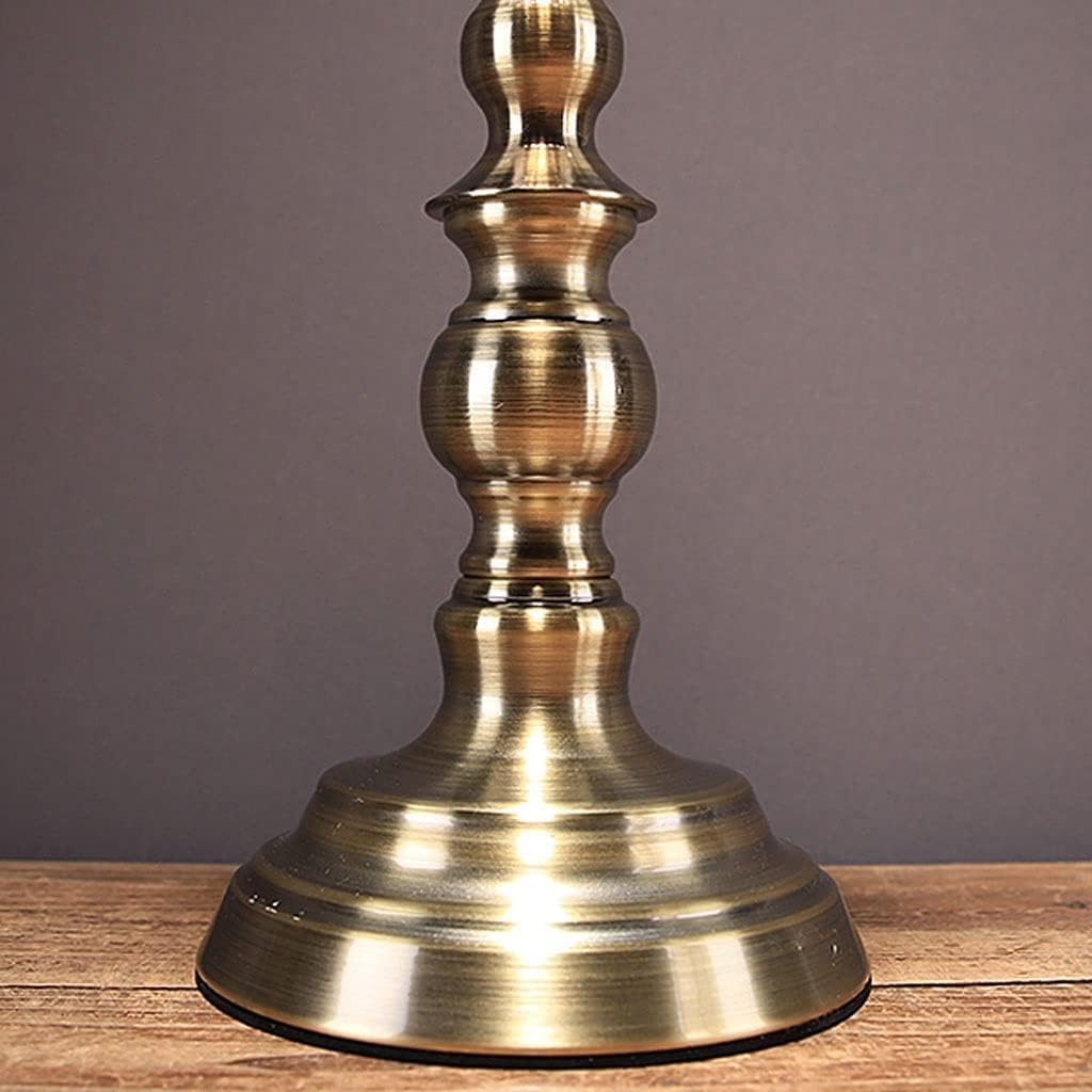 Świecznik w stylu retro ze szkła kryształowego – elegancki metalowy stojak filarowy na ślub, stół jadalny, wystrój domu – kreatywna dekoracja w stylu vintage przy świecach duży