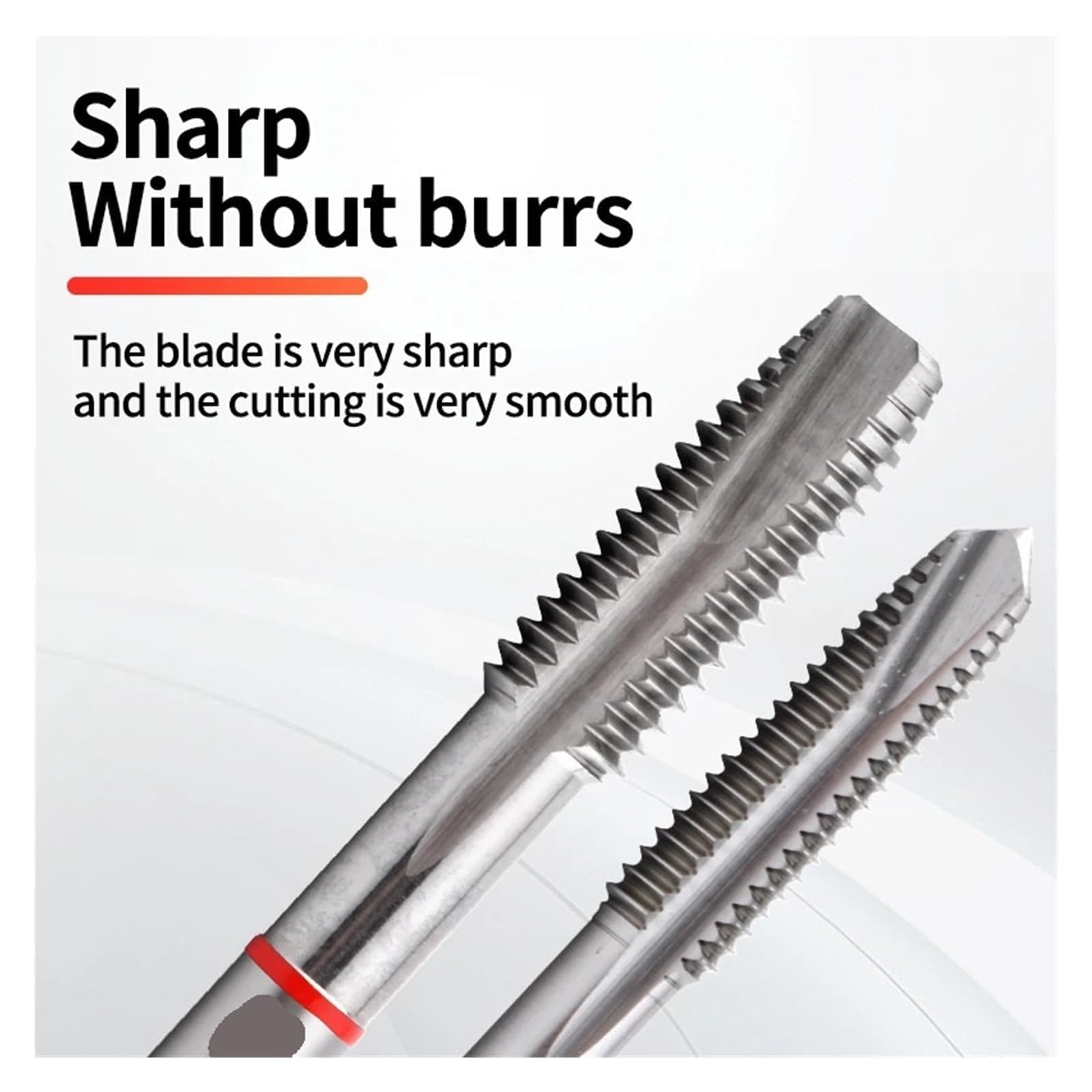 Grifo de rosca de tubo, grifos de rosca en espiral para UNC y UNF, opciones de metal duraderas para tuberías y grifos, múltiple, perfecto para aplicaciones de fontanería