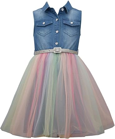 Jean and tulle dress Clearance