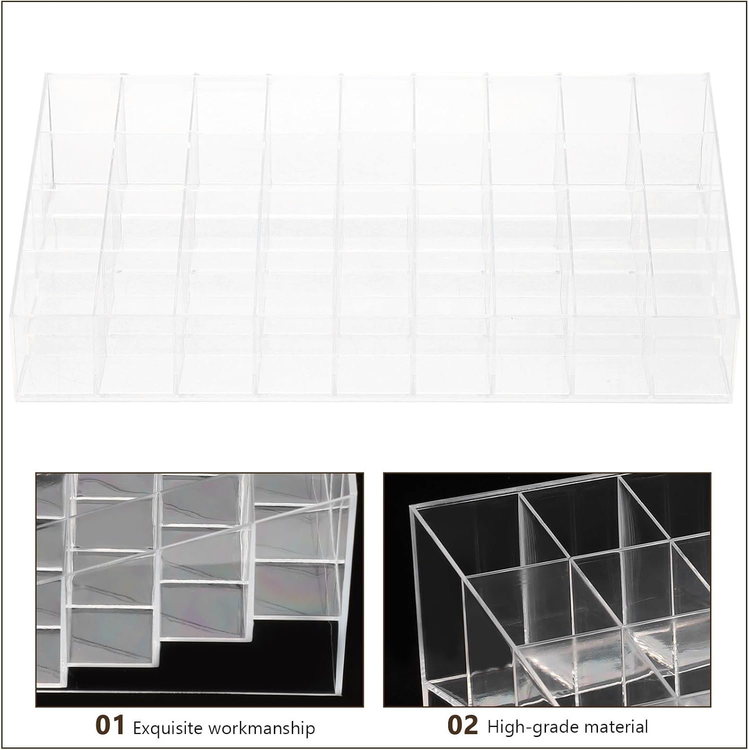Lipstick and Lip Gloss Organizer Stand for Vanity image 3