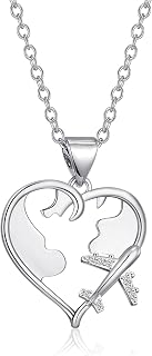Airplane Necklace Pilot Jelwery Gifts for Flight Attendants Women
