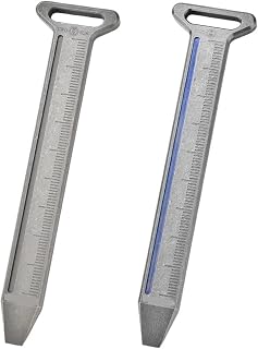 nail puller Titanium Alloy Multi-functional Ruler Nail Puller Bottle Opener(A)