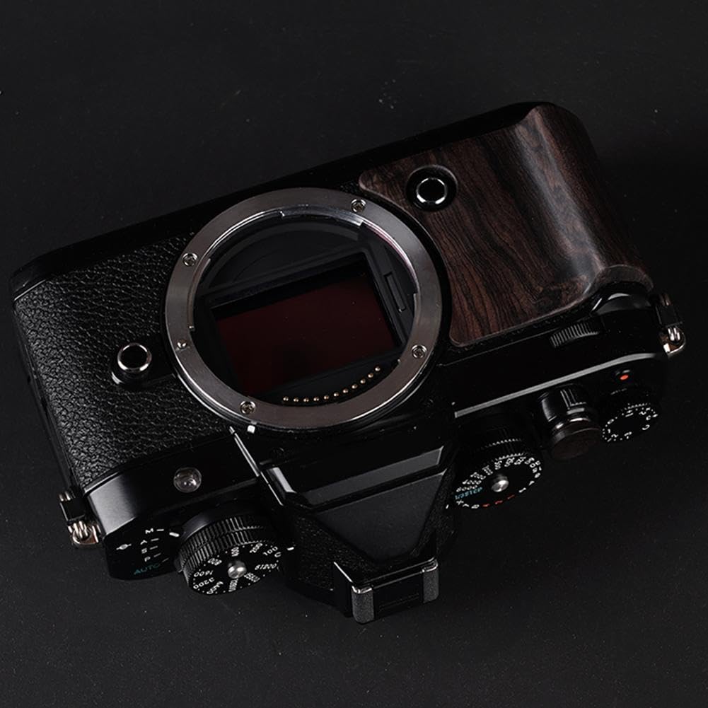 Amazon | Shnmersy For Nikon ZF カメラ 用 木製ハンドグリップ カメラ