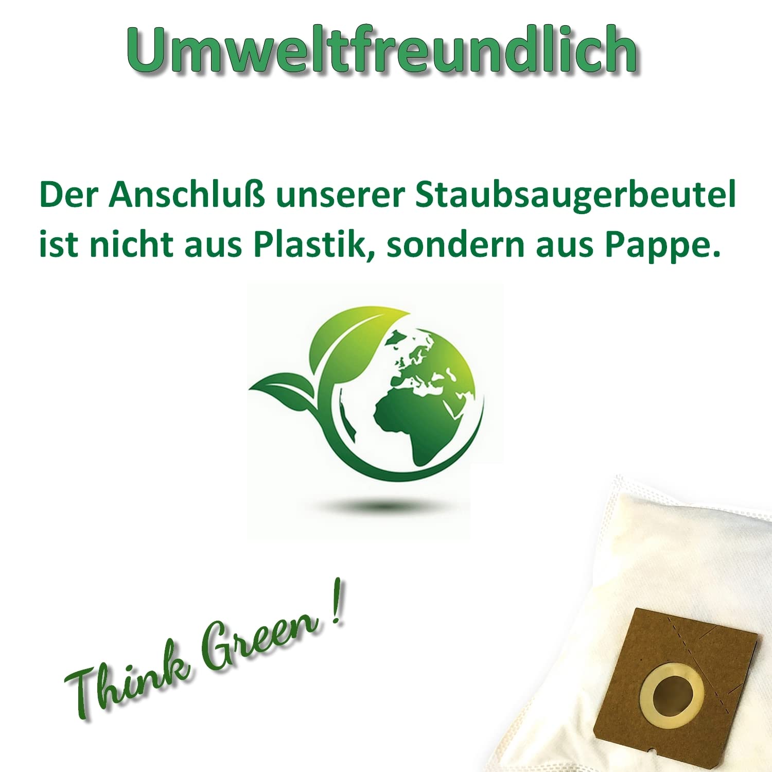 VHBW - 30x Sacchetti Compatibile Con Vac 7402 B Aspirapolvere - In