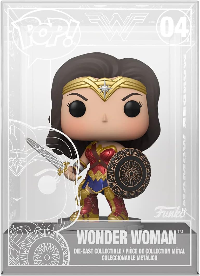 Funko POP! Die Cast Wonder Woman with Sword & Shield