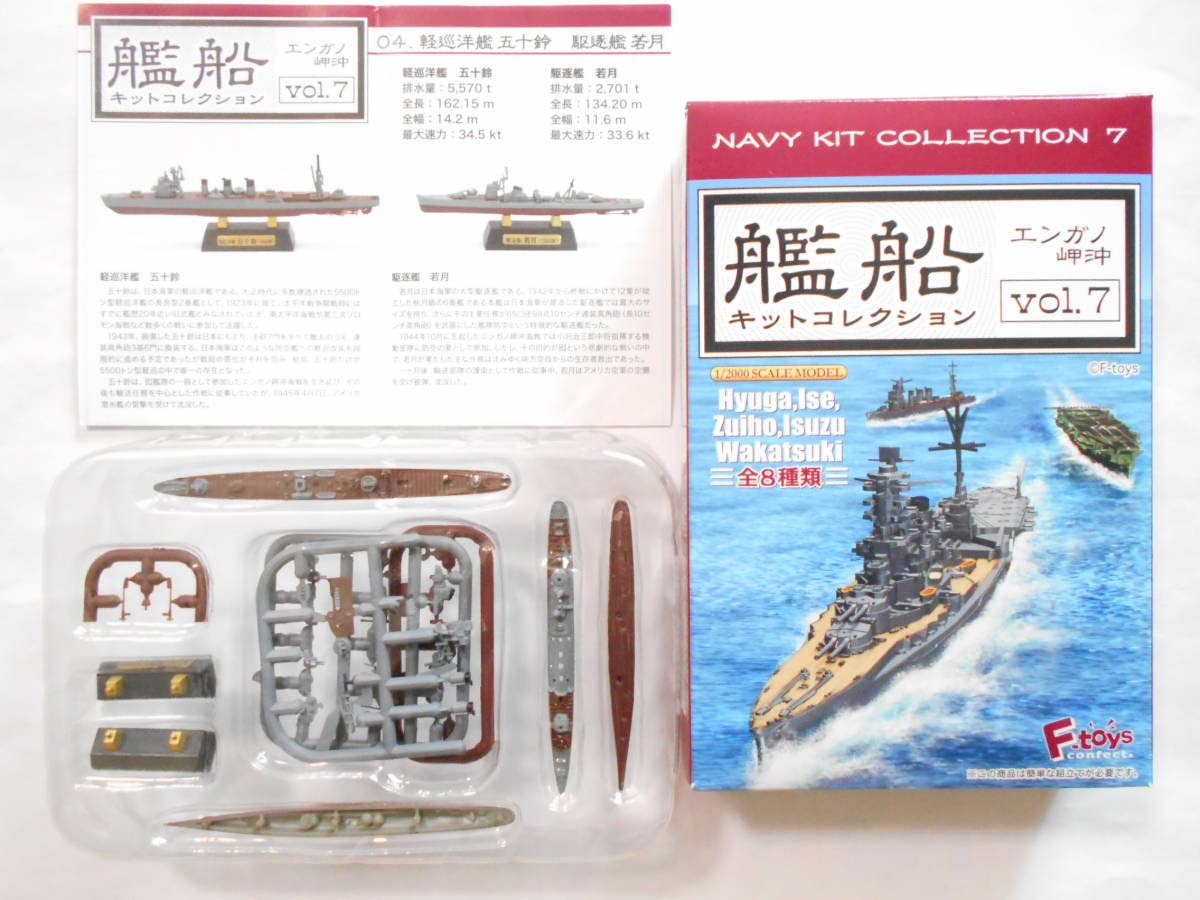 エフトイズ 1/2000 艦船キットコレクション vol.7 エンガノ岬沖 04