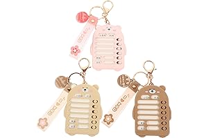 Mini Portable Memo List Board Keychain for Daily Routine Planning
