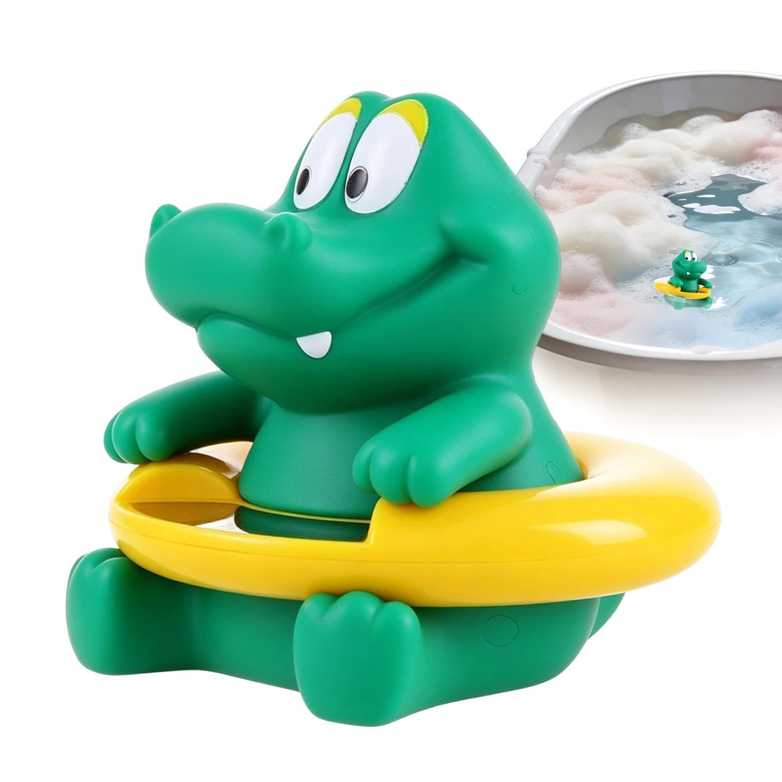 Termómetro de baño flotante digital – Medidor de temperatura de baño para niños | Forma animal flotante | Sensor de temperatura de baño infantil para niños niñas Home Travel Bathroom Restroom Daycare