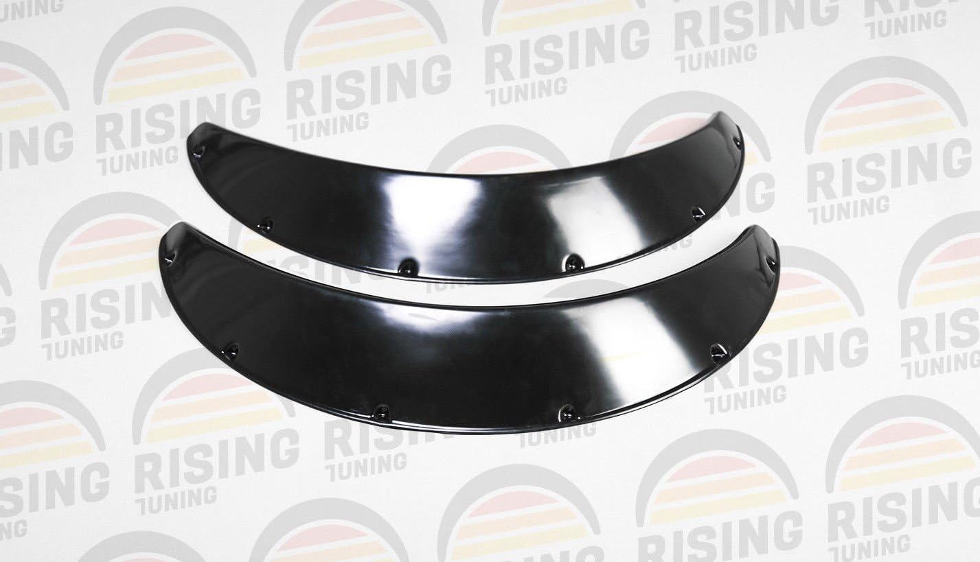 Rising Tuning - Universal JDM Fender Flares 3,5inch (90mm) 2pcs Wheel Arch Overfender Wide Body zg style