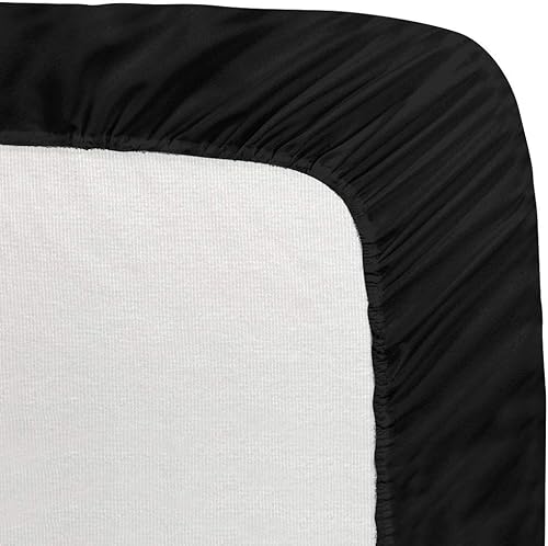 Miniatura 2 de Juego de sábanas bajeras de 3 piezas de 100% algodón egipcio de 800 hilos para colchones de hasta 12 pulgadas de profundidad para cama tamaño Queen,