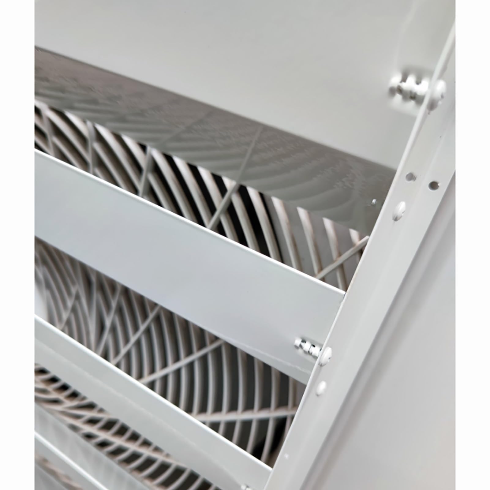 Bouclier d'écoulement de ventilation de climatiseur – Déflecteur anti-soufflage direct pour unités de climatisation extérieures, grilles de protection et accessoires de clôture