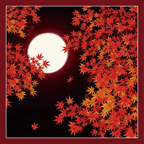 TAYU-TAFU Japanese Fall Maple Leaves Furoshiki Cloth