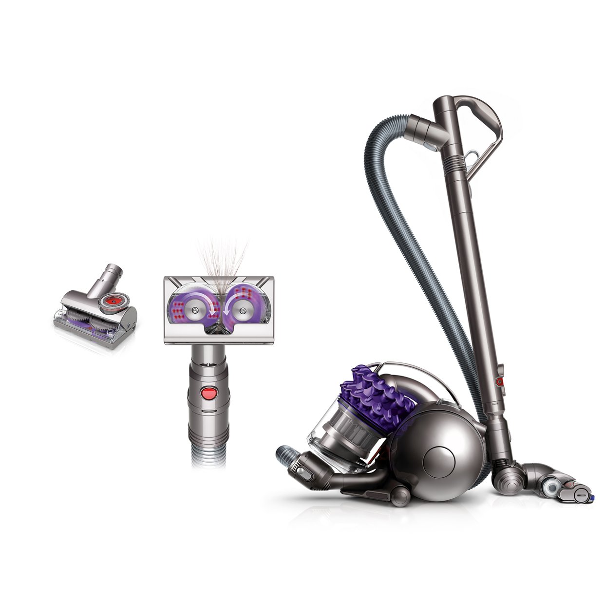 Compact Animal Canister Vacuum Cleaner 