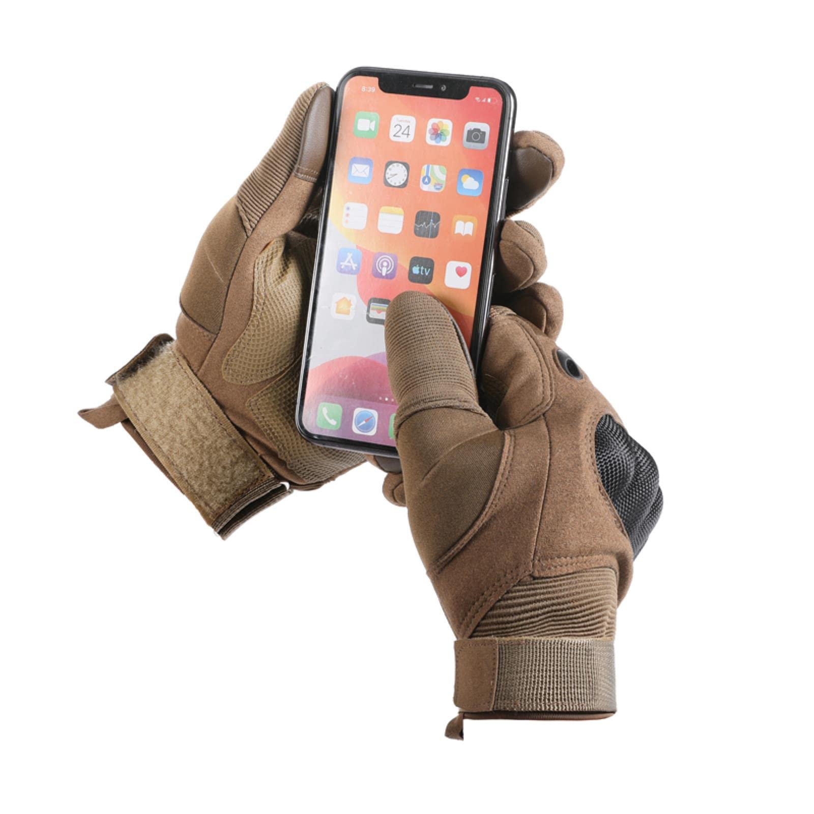 NIAN Touch Screen Army Guanti Tattici Militari Uomo Donna Paintball Airsoft Combat Moto Hard Knuckle Guanti Militari con Dita Complete