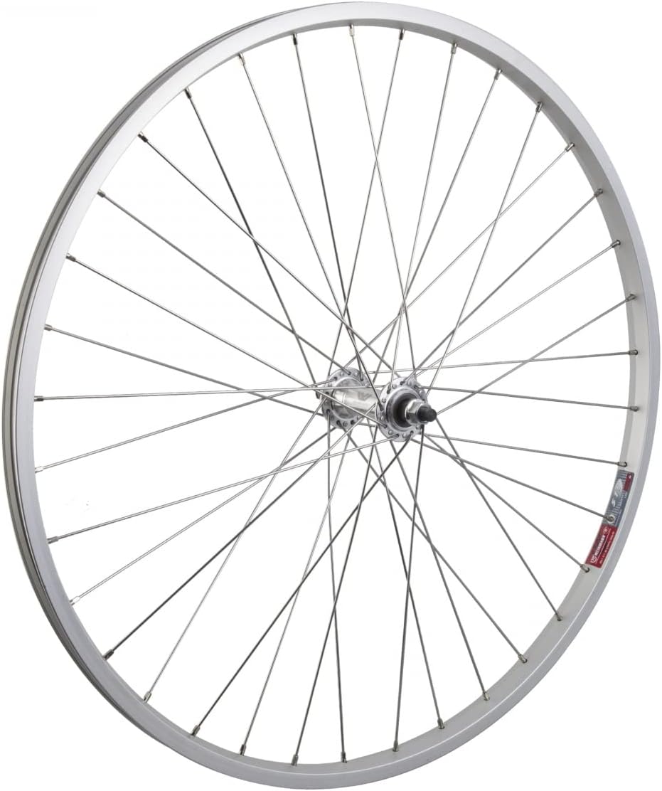 Wheel Master Front Bicycle Wheel 26 x 1.5 36H, Alloy, Bolt On, Silver, SS Spokes