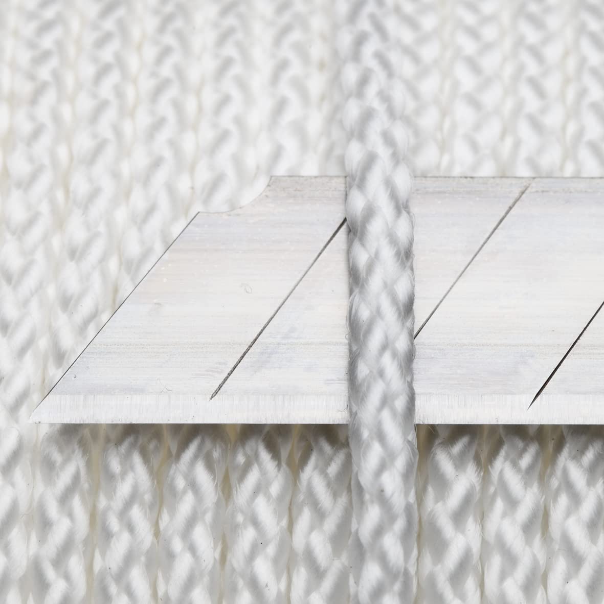 Trenza blanca polipropileno blanco bobina Ø 4 mm ± 100 m, Flandria 414