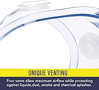 Vista 4 de YunTuo Paquete de 2 gafas de seguridad y 6 pares de protectores laterales para gafas de ojos, gafas de seguridad con lado para protección ocular