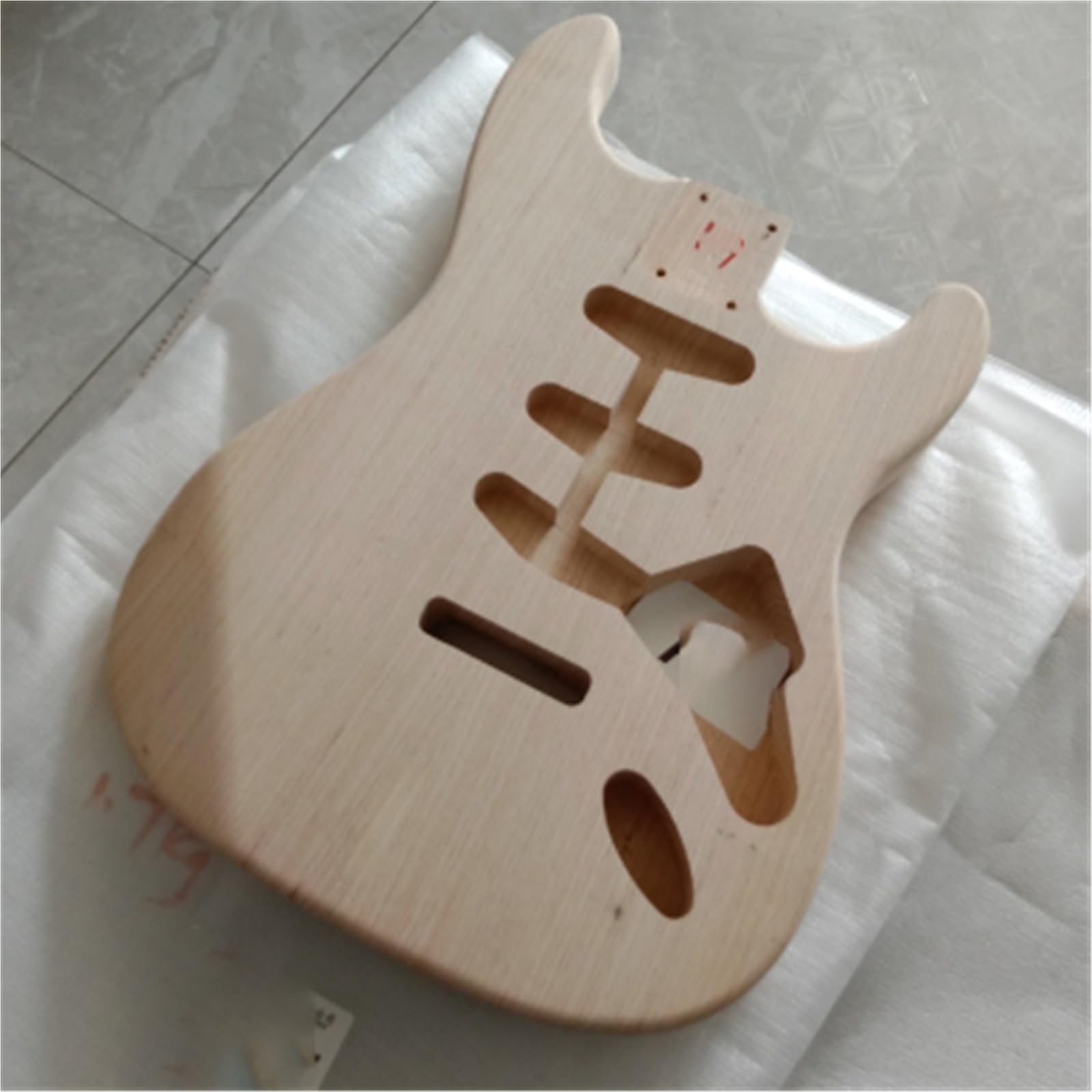 Unfinished Guitar Body Swampwood Body For ST Electric Guitar Accessories