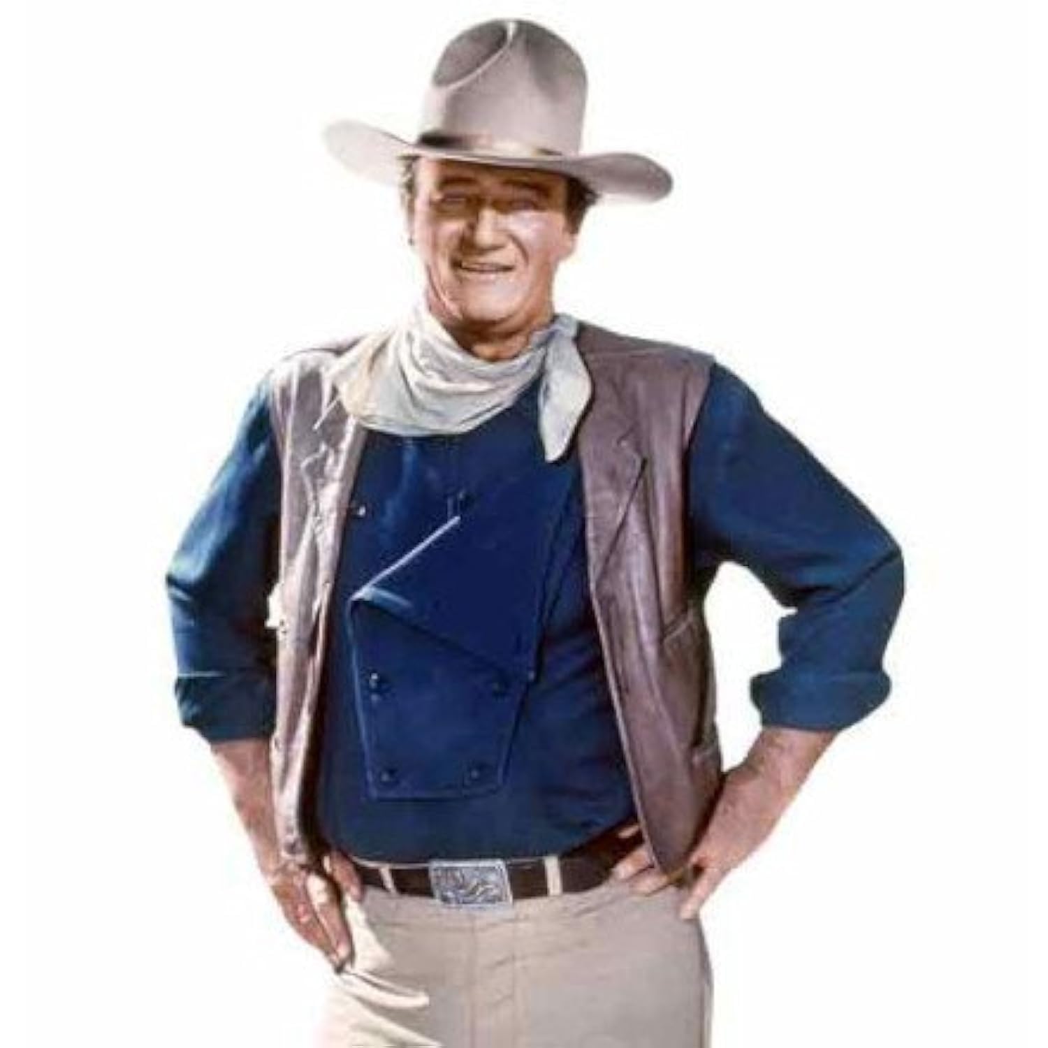 Star Cutouts, John Wayne in Classic Cowboy, Life-Size Cardboard Cutout Standup - 74 x 28 inches