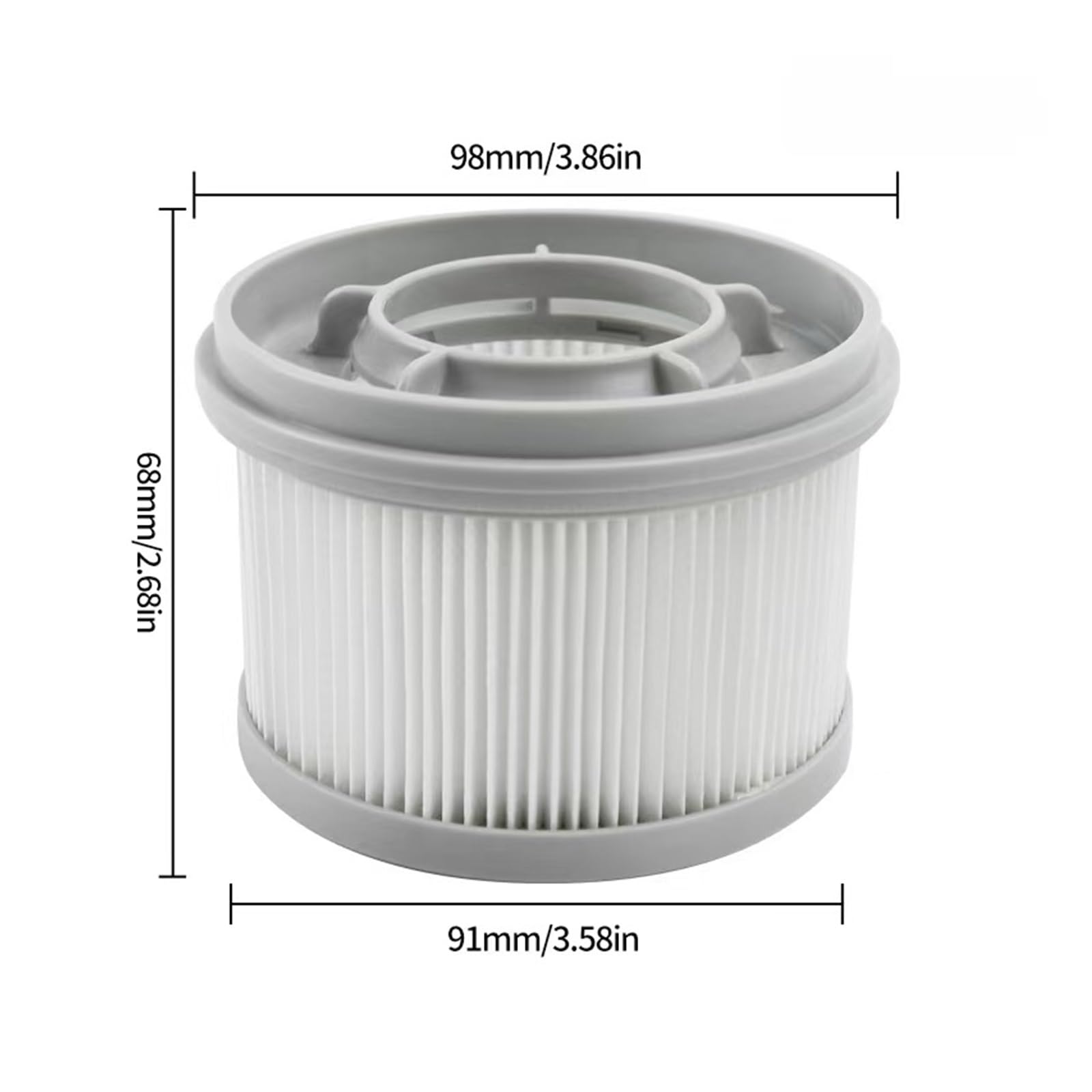 Filtro HEPA, Compatible con Xiaomi, | Reemplazo de filtro HEPA lavable for aspiradora G20/G20 Max(E)