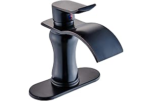 Waterfall Bathroom Faucet: Oil Rubbed Bronze Beauty with a Splash of Luxury