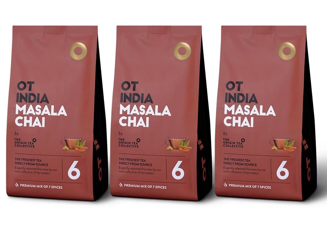 OT INDIA Masala Chai - Premium Mix of 7 Spices | Masala Spices Tea Spices Masala Tea Pouch (3 x 250 g) (B0CP9D9MG6) Amazon Price History, Amazon Price Tracker