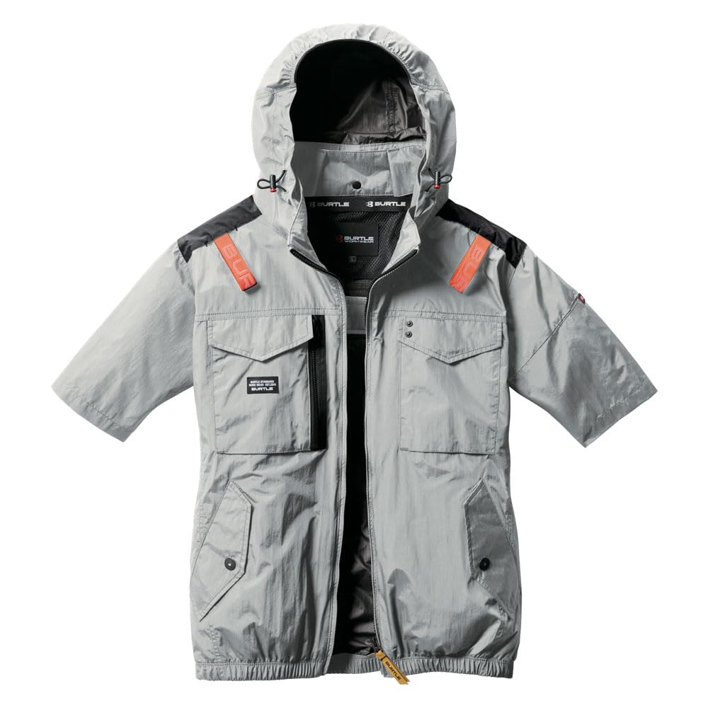 Amazon.co.jp: [BURTLE] [バートル] エアークラフト 半袖 ブルゾン