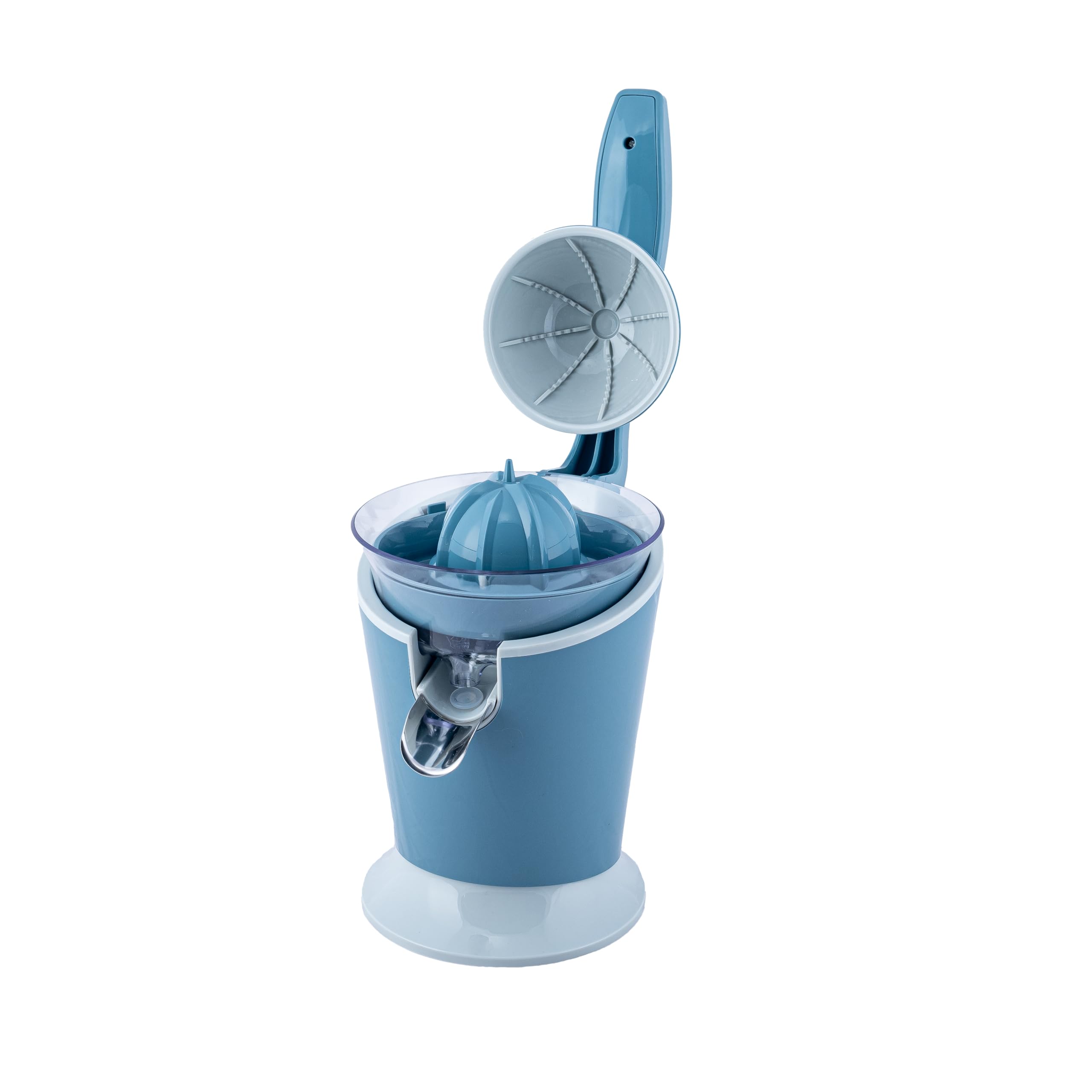 Tognana Iridea, Exprimidor 500 W plástico - acero inoxidable, Azul celeste